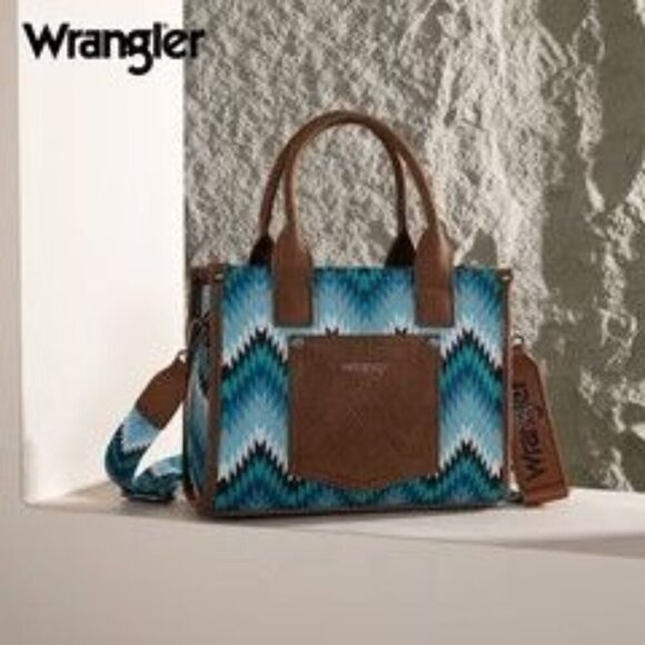 WG2211-8120S Wrangler Southwestern Pattern Dual Sided Print Concealed Carry -Tot - Picture 7 of 16